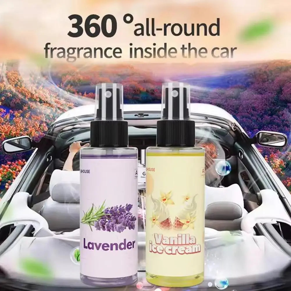 Aromatizante en Spray Premium para Auto o Perfume de Larga Duración para Carro (Varios Aromas).